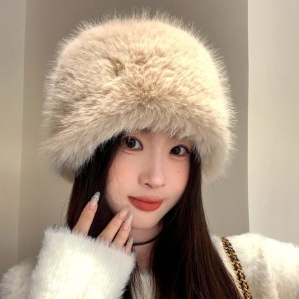 Women's Autumn Winter Knitted Hat, Korean Style Solid Color Beanie, Warm Head-wrap Hat, Versatile Fashion Cold Weather Hat